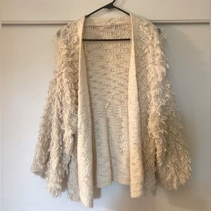 Anthropologie wooly cardigan